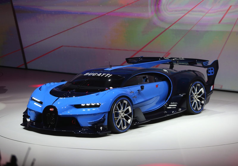The unveiling of Bugatti’s latest gasoline car; The fastest convertible in the world